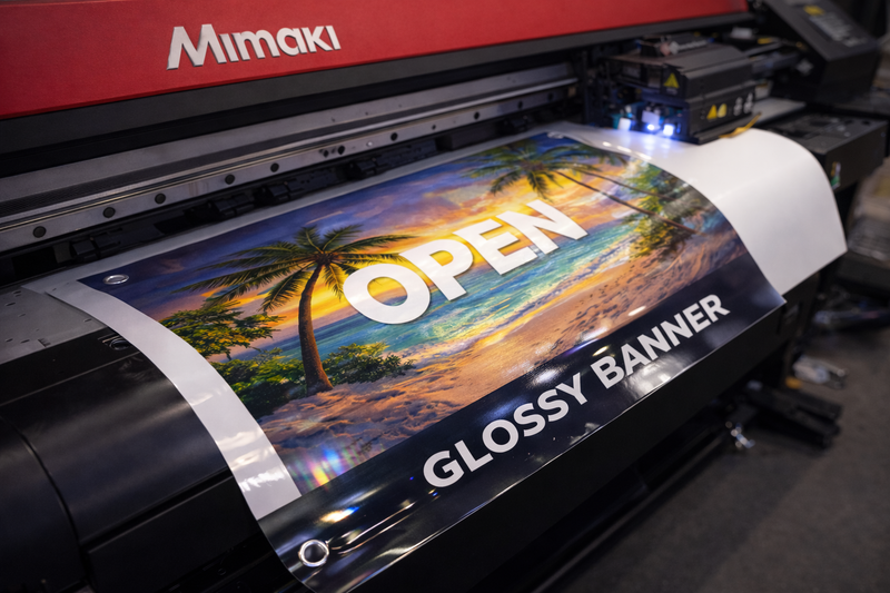 Glossy Banner Printing